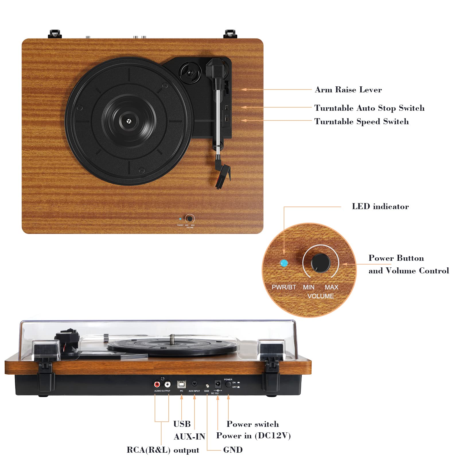 Vinyl Record Player