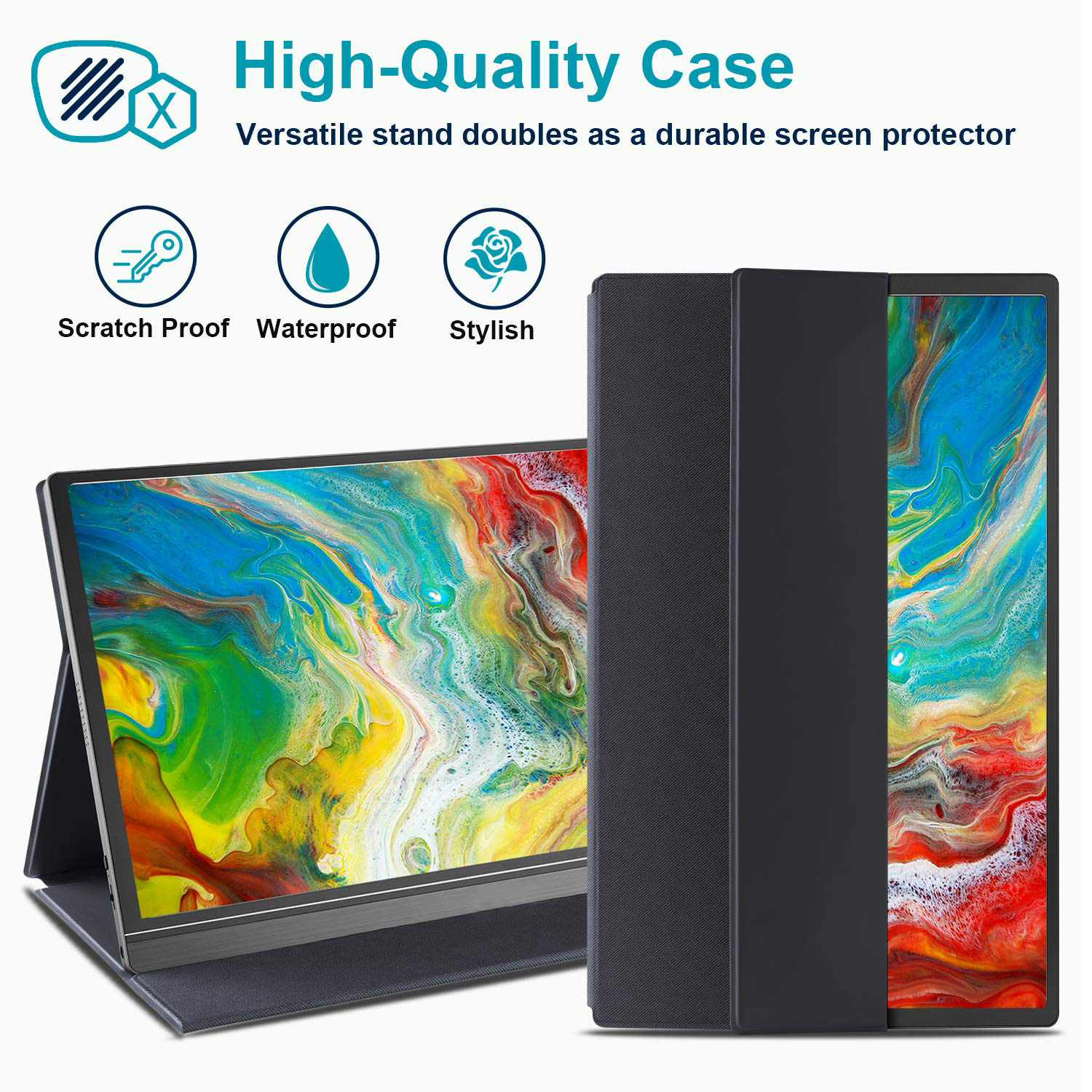 Portable Monitor 15.6inch 1080P FHD USB-C