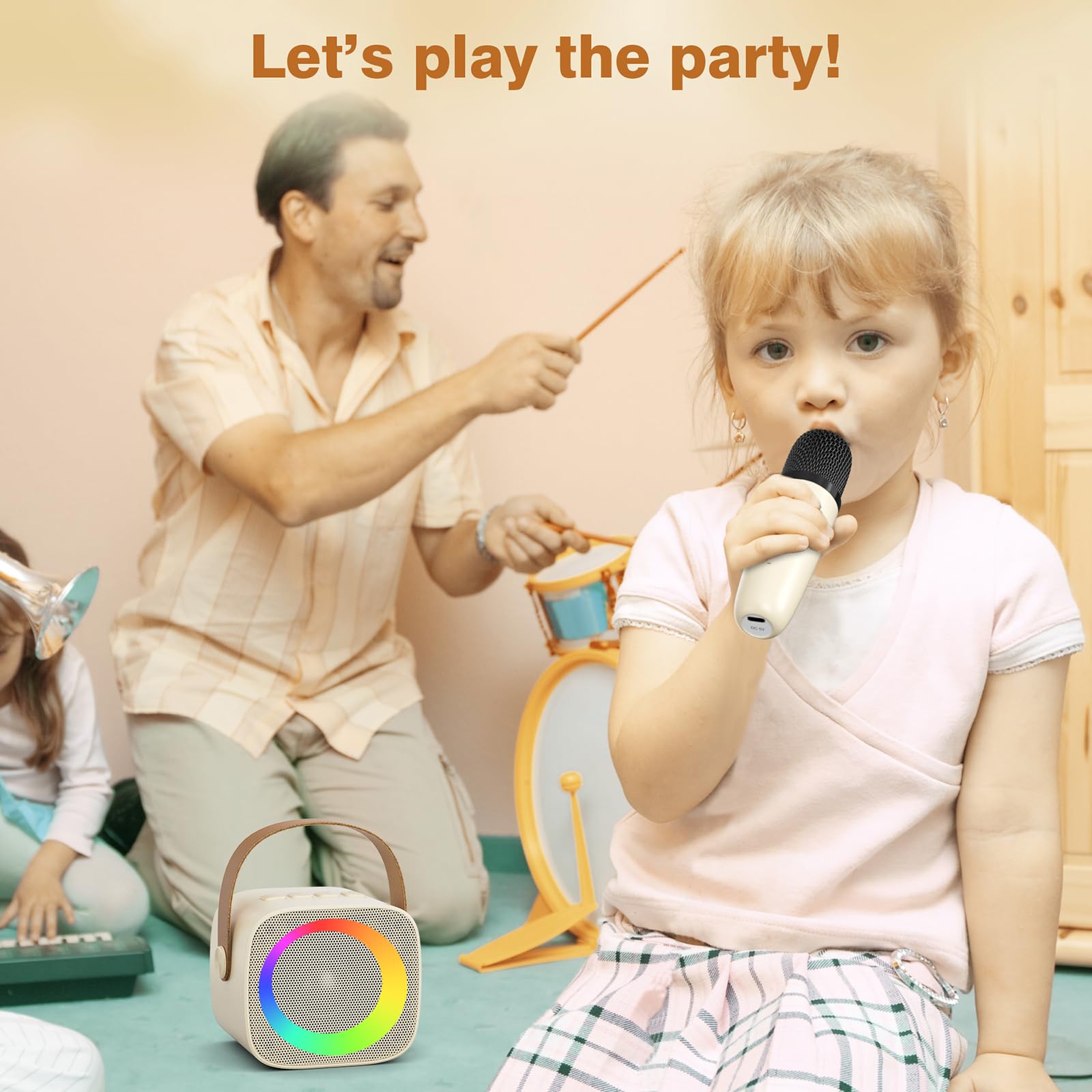 Mini Karaoke Machine for Kids Adults